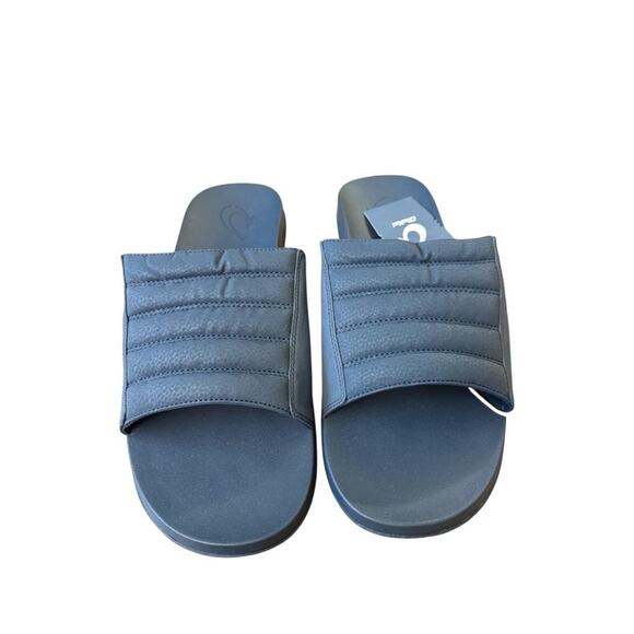 Olukai Mahu \'Olu Navy Blue Slide Men size 14 NEW main image 5
